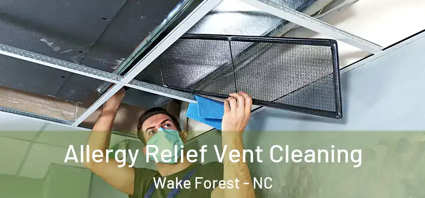 Allergy Relief Vent Cleaning Wake Forest - NC