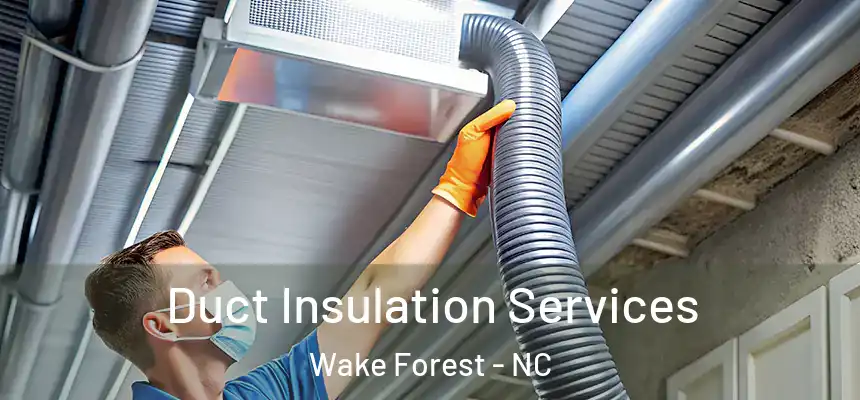 Duct Insulation Services Wake Forest - NC