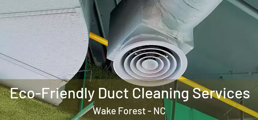 Eco-Friendly Duct Cleaning Services Wake Forest - NC
